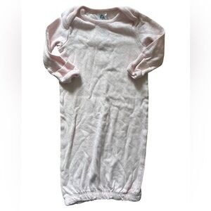 Gerber Light Pink Baby Gown | 0-6M